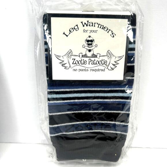 Zootie B. Little Leg Warmers Baby & Toddler Lot of 4 NEW One Size Beige Blue Blk - Picture 5 of 9